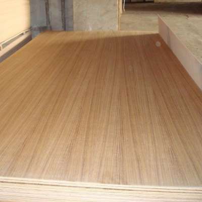 4x8 4mm red oak/beech/teak/walnut/sapeli/recon veneer laminated fancy plywood for furniture